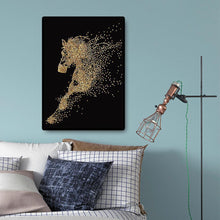 Lade das Bild in den Galerie-Viewer, Pferd - voller runder Diamant - 40x50cm