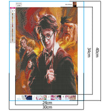 Lade das Bild in den Galerie-Viewer, Diamond Painting - Vollrund - Harry Potter