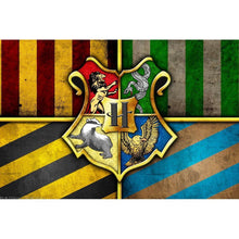 Lade das Bild in den Galerie-Viewer, Abzeichen - voller runder Diamant - 40x30cm