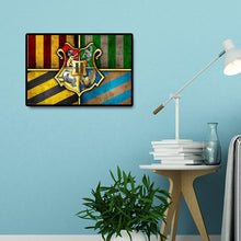 Lade das Bild in den Galerie-Viewer, Abzeichen - voller runder Diamant - 40x30cm