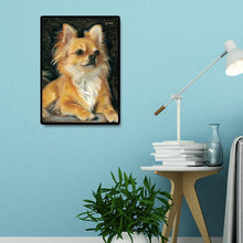 Lade das Bild in den Galerie-Viewer, Hundeperle - voller runder Diamant - 30x40cm