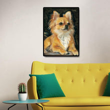Lade das Bild in den Galerie-Viewer, Hundeperle - voller runder Diamant - 30x40cm