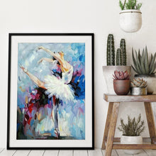 Lade das Bild in den Galerie-Viewer, Ballett Mädchen - voller runder Diamant - 30x40cm
