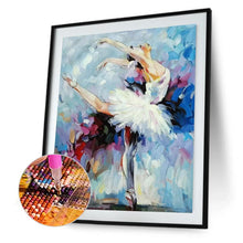 Lade das Bild in den Galerie-Viewer, Ballett Mädchen - voller runder Diamant - 30x40cm