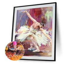 Lade das Bild in den Galerie-Viewer, Ballett Mädchen - voller runder Diamant - 30x40cm