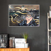 Lade das Bild in den Galerie-Viewer, Mädchen - voller runder Diamant - 40x30cm