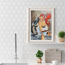 Lade das Bild in den Galerie-Viewer, Fettes Mädchen - voller runder Diamant - 30x40cm