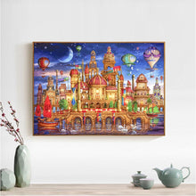 Lade das Bild in den Galerie-Viewer, Alte Burg - voller quadratischer Diamant - 50x40cm