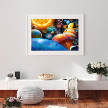 Lade das Bild in den Galerie-Viewer, Stern - voller quadratischer Diamant - 50x40cm