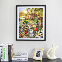 Lade das Bild in den Galerie-Viewer, Landhaus Xmas - voller quadratischer Diamant - 40x50cm