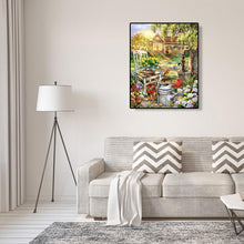 Lade das Bild in den Galerie-Viewer, Landhaus Xmas - voller quadratischer Diamant - 40x50cm