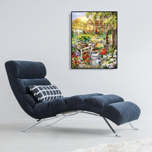 Lade das Bild in den Galerie-Viewer, Landhaus Xmas - voller quadratischer Diamant - 40x50cm