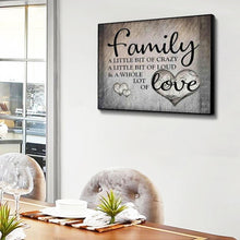 Lade das Bild in den Galerie-Viewer, Familie Weihnachten - voller quadratischer Diamant - 50x40cm