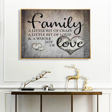 Lade das Bild in den Galerie-Viewer, Familie Weihnachten - voller quadratischer Diamant - 50x40cm