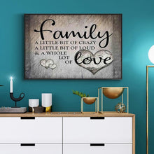 Lade das Bild in den Galerie-Viewer, Familie Weihnachten - voller quadratischer Diamant - 50x40cm