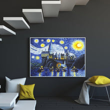 Lade das Bild in den Galerie-Viewer, Sternenhimmel - voller quadratischer Diamant - 50x40cm