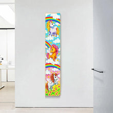 Lade das Bild in den Galerie-Viewer, Pferd - voller runder Diamant - 25x115cm