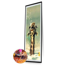 Lade das Bild in den Galerie-Viewer, Blase Giraffe Ornament - voller runder Diamant - 25x115cm