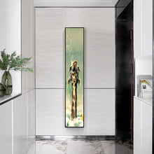 Lade das Bild in den Galerie-Viewer, Blase Giraffe Ornament - voller runder Diamant - 25x115cm
