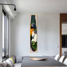 Lade das Bild in den Galerie-Viewer, Papagei - voller runder Diamant - 25x115cm