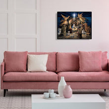 Lade das Bild in den Galerie-Viewer, Engel - voller quadratischer Diamant - 50x40cm