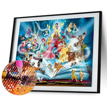 Lade das Bild in den Galerie-Viewer, Prinzessin - voller quadratischer Diamant - 40x60cm