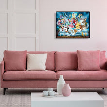 Lade das Bild in den Galerie-Viewer, Prinzessin - voller quadratischer Diamant - 40x60cm