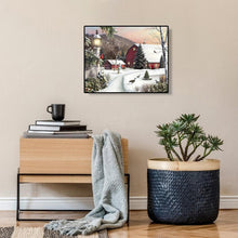 Lade das Bild in den Galerie-Viewer, Schnee für Weihnachten - voller quadratischer Diamant - 50x40cm