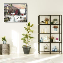 Lade das Bild in den Galerie-Viewer, Schnee für Weihnachten - voller quadratischer Diamant - 50x40cm