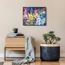 Lade das Bild in den Galerie-Viewer, Prinzessin - voller quadratischer Diamant - 50x40cm