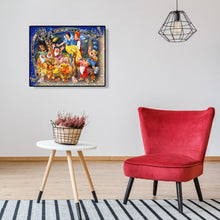 Lade das Bild in den Galerie-Viewer, Prinzessin - voller quadratischer Diamant - 50x40cm