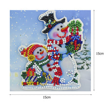 Lade das Bild in den Galerie-Viewer, 8pcs/Set-Christmas-Diamond Grußkarten