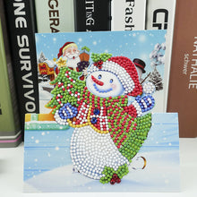 Lade das Bild in den Galerie-Viewer, 8pcs/Set-Christmas-Diamond Grußkarten