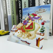 Lade das Bild in den Galerie-Viewer, 8pcs/Set-Christmas-Diamond Grußkarten