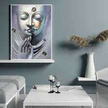 Lade das Bild in den Galerie-Viewer, Buddha - voller runder Diamant - 30x40cm