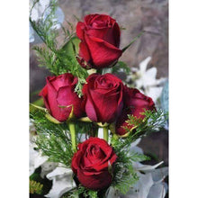 Lade das Bild in den Galerie-Viewer, Blumen-Set - voller runder Diamant - 30x40cm