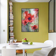 Lade das Bild in den Galerie-Viewer, Blumen-Set - voller runder Diamant - 30x40cm