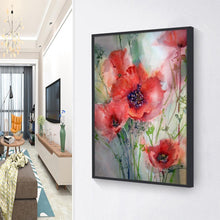 Lade das Bild in den Galerie-Viewer, Blumen-Set - voller runder Diamant - 30x40cm