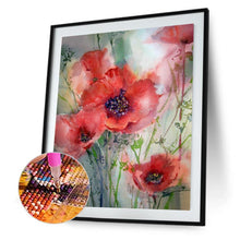 Lade das Bild in den Galerie-Viewer, Blumen-Set - voller runder Diamant - 30x40cm