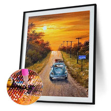 Lade das Bild in den Galerie-Viewer, Fahrenauto-Set - voller runder Diamant - 30x40cm