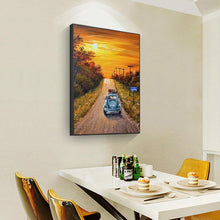 Lade das Bild in den Galerie-Viewer, Fahrenauto-Set - voller runder Diamant - 30x40cm