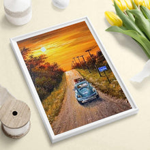Lade das Bild in den Galerie-Viewer, Fahrenauto-Set - voller runder Diamant - 30x40cm