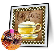 Lade das Bild in den Galerie-Viewer, Tasse - voller runder Diamant - 30x30cm