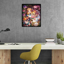Lade das Bild in den Galerie-Viewer, Süße Alice - voller runder Diamant - 30x40cm