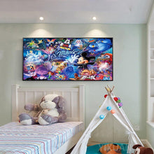 Lade das Bild in den Galerie-Viewer, Cartoon Maus Farbe Set -  Voller Rund/Quadrat Diamond Painting- 80x30cm