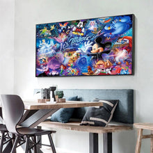 Lade das Bild in den Galerie-Viewer, Cartoon Maus Farbe Set -  Voller Rund/Quadrat Diamond Painting- 80x30cm
