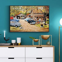 Lade das Bild in den Galerie-Viewer, Auto - voller runder Diamant - 40x30cm