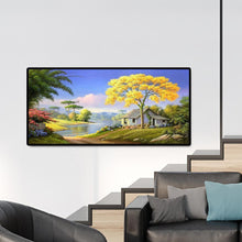 Lade das Bild in den Galerie-Viewer, Dorfhaus - voller runder Diamant - 100x50cm