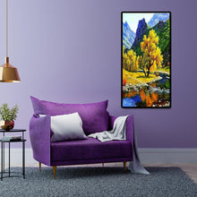 Lade das Bild in den Galerie-Viewer, Seebaum - voller runder Diamant - 45x85cm