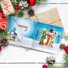 Lade das Bild in den Galerie-Viewer, 8pcs/Set-Christmas-Diamond Grußkarten